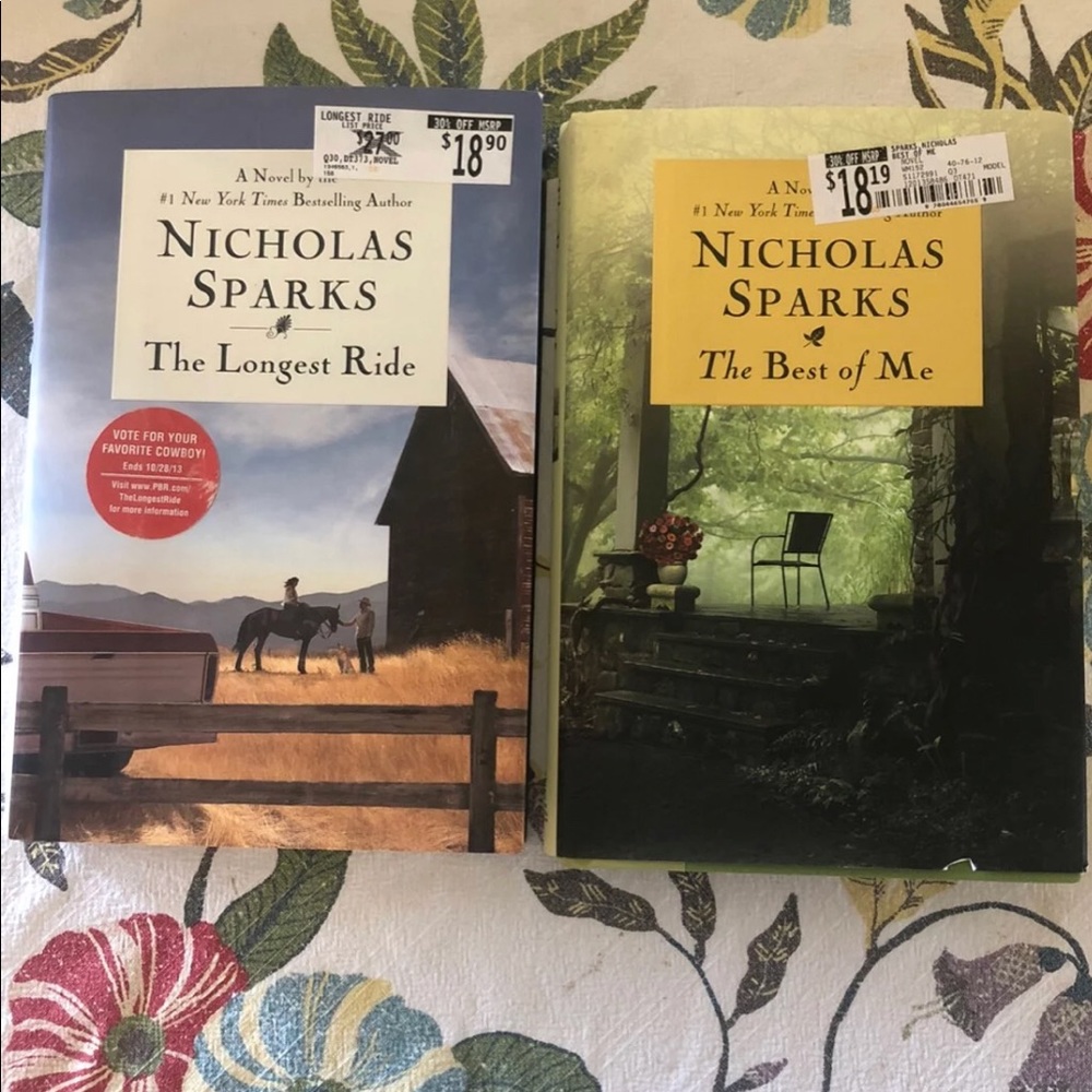Nicholas Sparks books